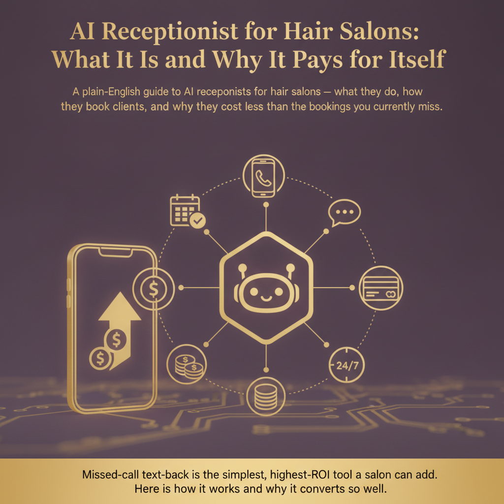 AI Receptionist for Hair Salons: What It Is and Why It Pays for Itself